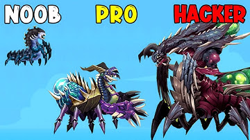 NOOB vs PRO vs HACKER - Insect Evolution Full Gameplay Android,iOS (Part 235)