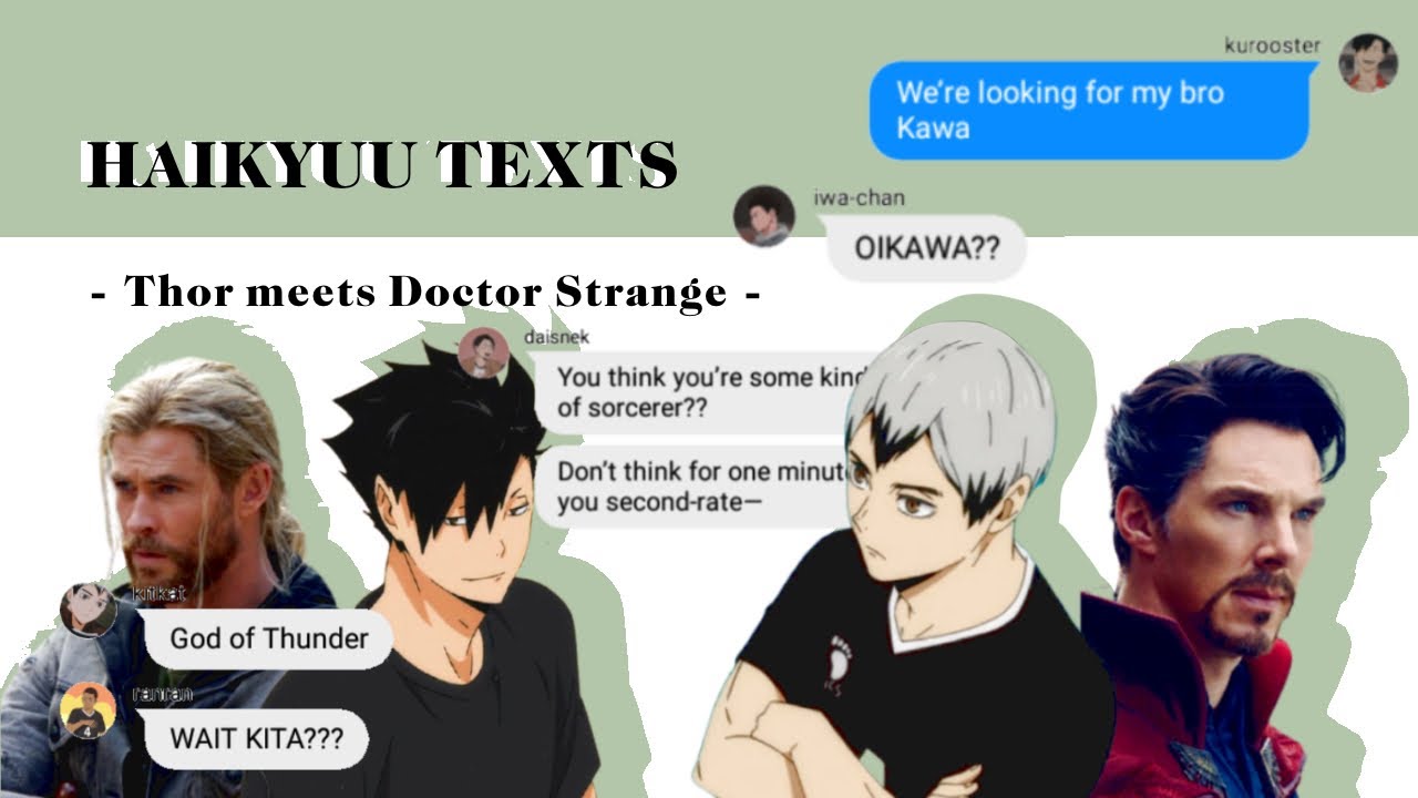 Куроо встречает Кита Шинсуке - Ragnarok Skit || Haikyuu Texts