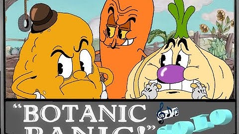 Cuphead Botanic Panic! Solo Comparison 4 different music