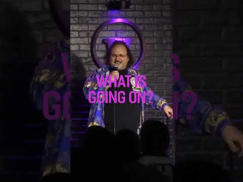 audience member is very ashamed of his job