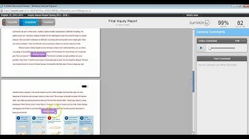 How to Access Feedback in Turnitin.com