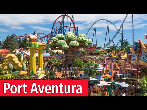 Video: PortAventura - Parku tematik i Spanjës me Ferrari Land