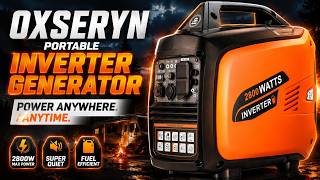 Oxseryn 2500W Portable Inverter Generator Review