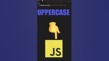Capitalize a String in Javascript #shorts