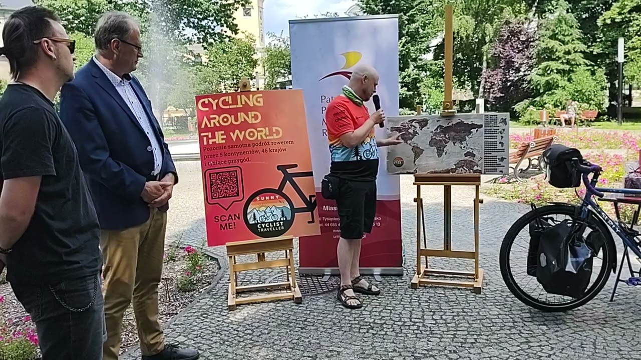 Rowerem przez świat. Radosmzczanin Łukasz Furmańczyk wyruszył w podróż dookoła świata