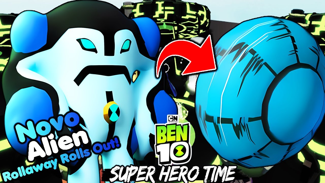 BEN 10 SUPER HERO TIME COMO DESBLOQUEAR FACÍL O NOVO BALA DE CANHÃO DO BEN 23 (ROLLAWAY ROLLS OUT)