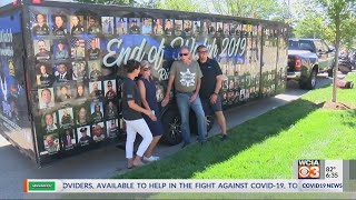 Bikers honor fallen trooper