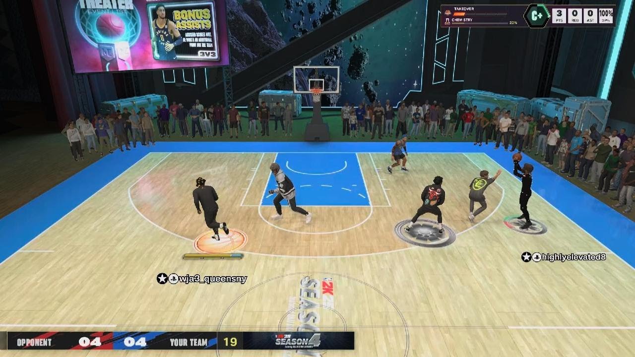 NBA2K25 (2024) - 6'8 250 lb Inside Out Shot Creator The Theater 141 ...