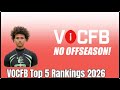 Top 5 players in 26 Class!!!