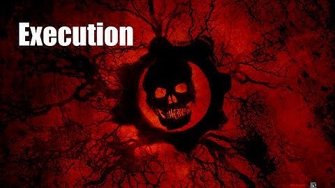 Gears of War 3: Execution on Drydock as Carmine