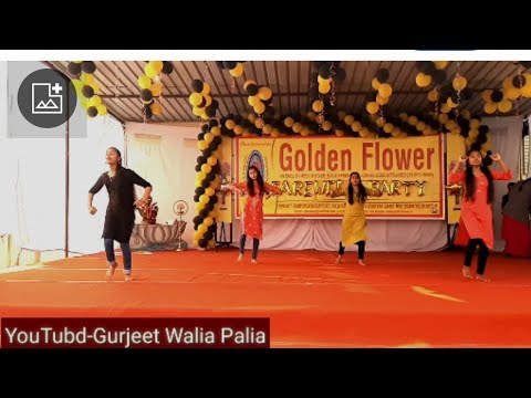 12thClass School Farewell Dance Performance - YouTube