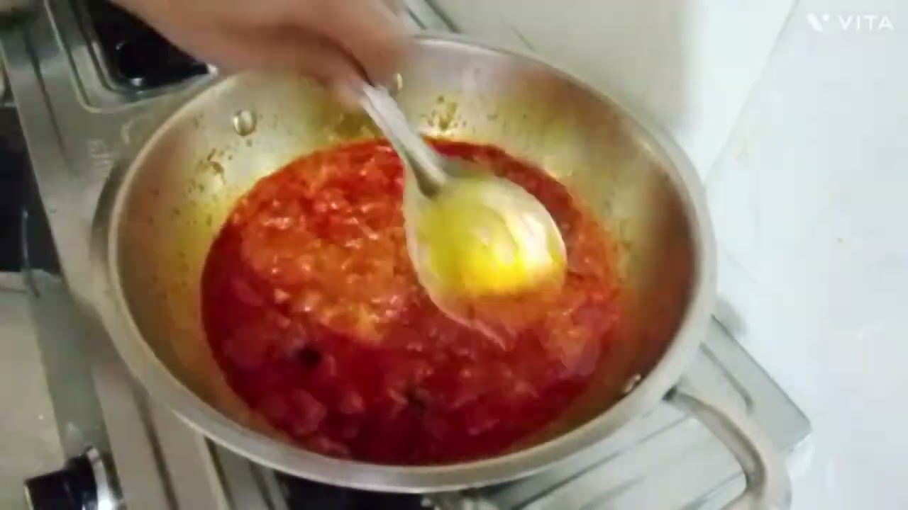 How to make tomato ki bhaji......!!!
