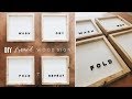 DIY Framed Wood Wall Art DIY Framed Wood Wall Art