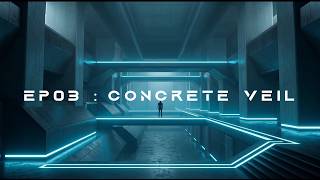 CONCRETE VEIL: Liminal Dark Ambient | Endless Corridors Beneath the Megastructure | Sleep Music