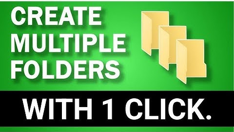 Create Multiple Folder on One Click | Computer Tricks and Secrets | #it_in_hindi