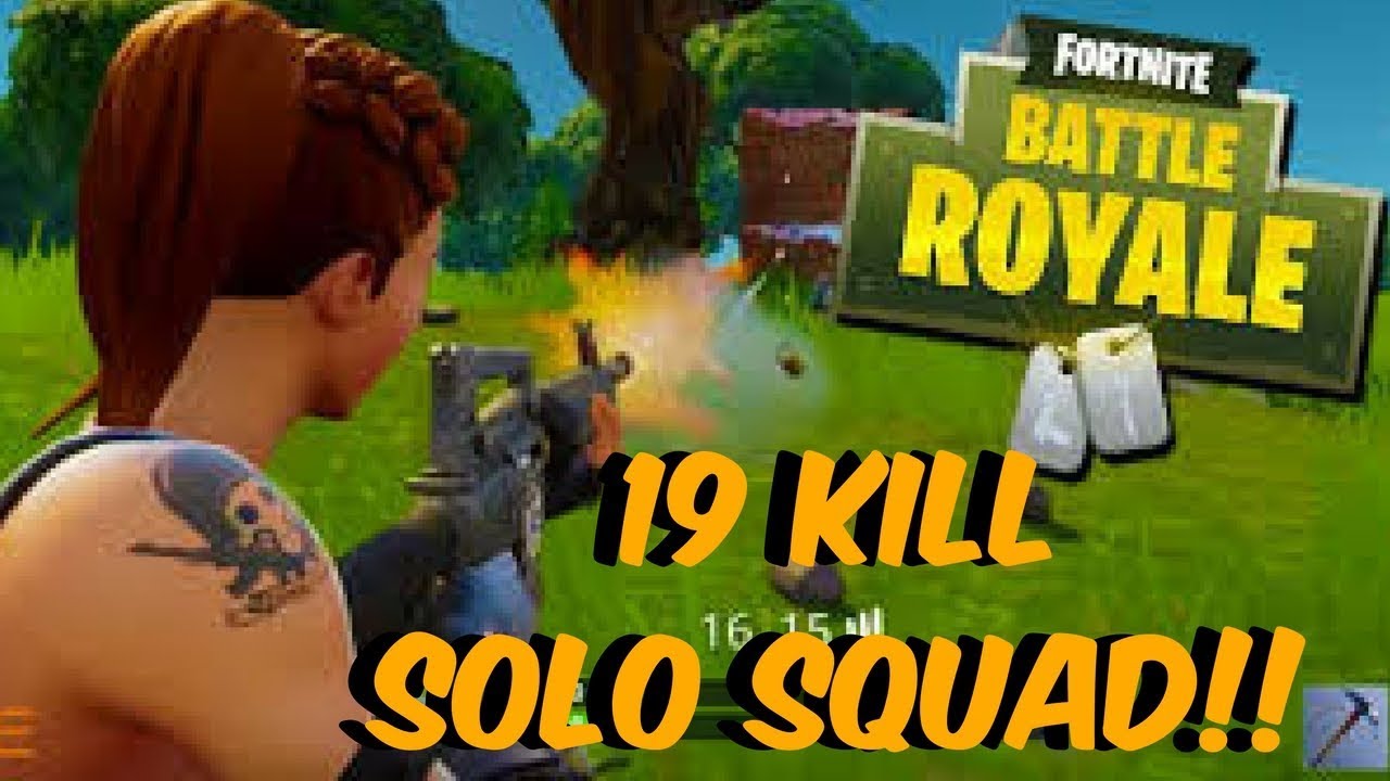 Fortnite Battle Royale - 19 KILL SOLO SQUAD MAULING!! OG - OLD SCHOOL ...