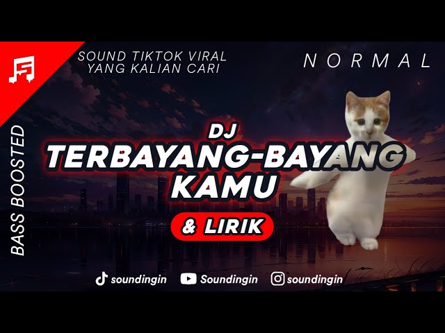 DJ TERBAYANG-BAYANG KAMU & LIRIK (BASS BOOSTED) | KUCING JOGET DJ VIRAL TIKTOK 2024 class=