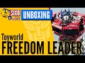 UNBOXING: Transformers Toyworld TW-F09 Freedom Leader (Deluxe Version)