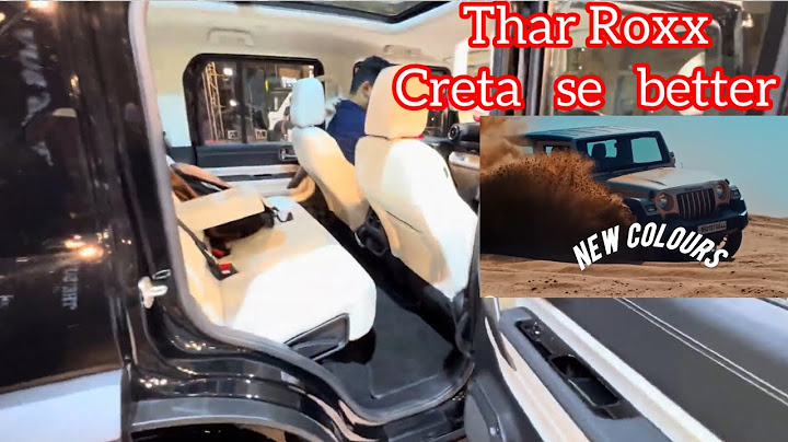 Mahindra Thar Roxx 5 Door Walkaround | Carvasuv |