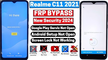 Realme C11 2021 FRP Bypass New Security 2024 |check your internet connection problem solving | No PC