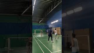 SUPER DEFENSE 101 #badminton