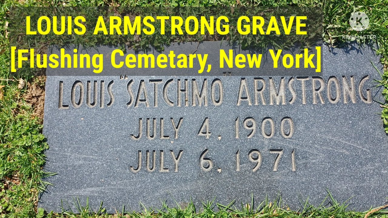 Louis R Rocco Headstone Louis Armstrong Grave
