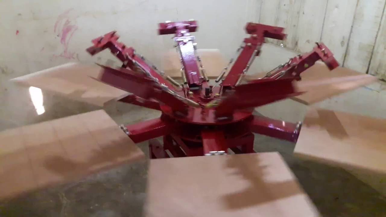  MEJA  SABLON  ROTARY  6X6  YouTube