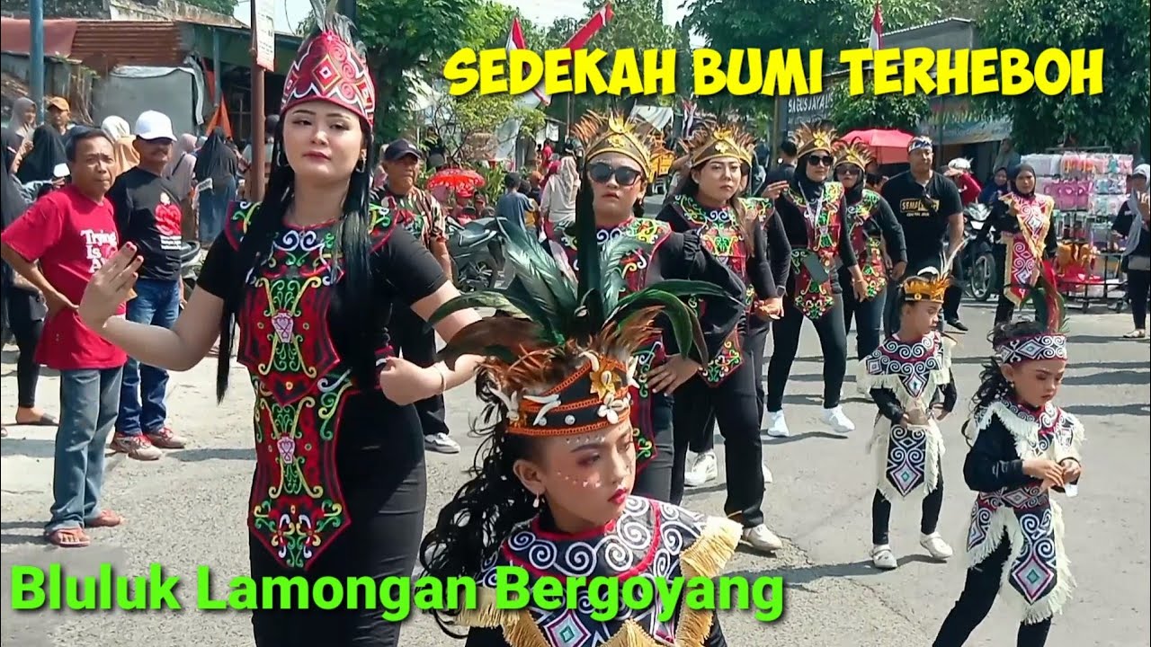 Pesta sedekah bumi desa bluluk Lamongan 