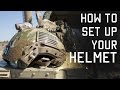 How to Setup Your Helmet for Combat | Special Forces Technique | Tactical Rifleman