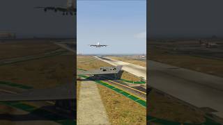 B-2 Spirit Crossed Runway During Airbus Approach Gya-6