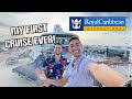 CRUISING IS BACK! - Royal Caribbean Adventure Of The Seas | First Cruise Since COVID, What It's Like