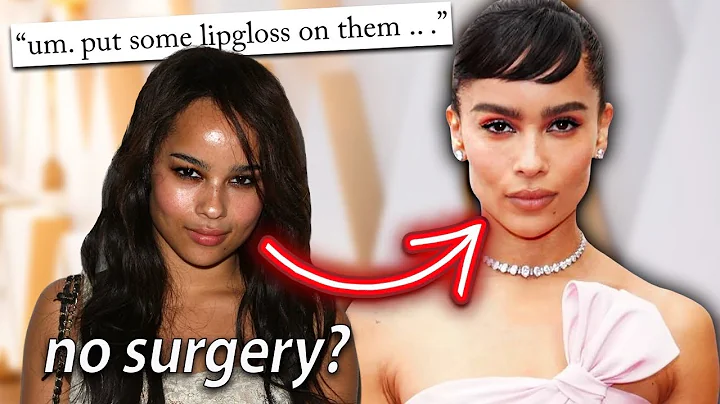 Zoe Kravitz (Catwoman): What happened to her CHEEK...