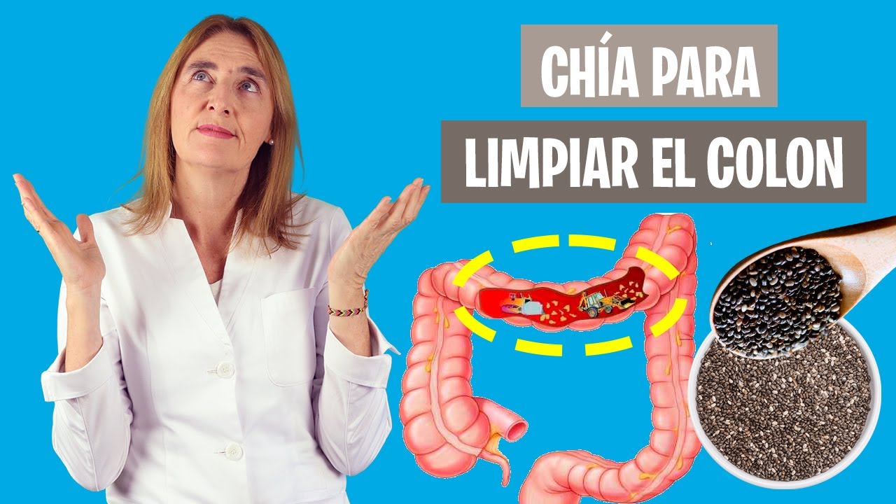 APRENDE a PREPARAR la CHÍA para LIMPIAR el COLON | Chía para limpiar el colon | Nutrición clínica