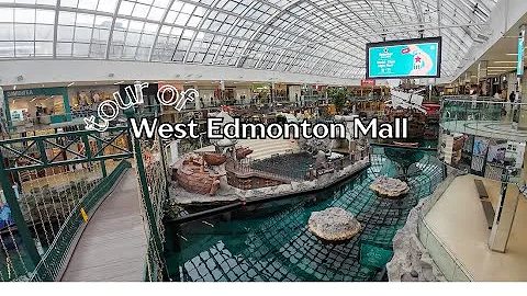 BIGGEST mall in North America - West Edmonton Mall Tour - I WAS IMPRESSED!