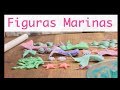 Vista Rápida de Como hacer Figuras Marinas en Fondant para Torta o Pastel - Tema Sirena 3ra parte