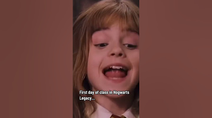 FIRST DAY OF CLASS IN HOGWARTS LEGACY #hogwartslegacy #avadakedavra #harrypotter #funnyvideo #funny