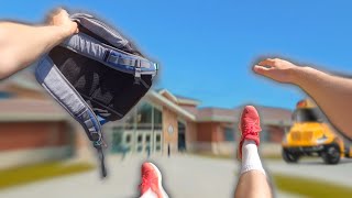 LATE FOR SCHOOL (Parkour POV)