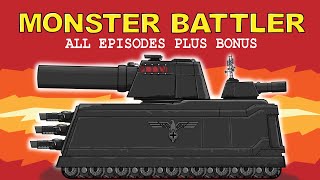 "Monster BATTLER all episodes plus Bonus" Cartoons about tanks