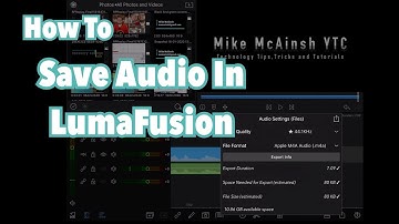 How To Save Audio In LumaFusion