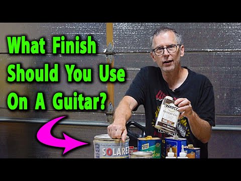 Luthier Quick Tip 3: How to Decide On A Guitar Finish