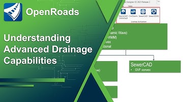 Understanding Advanced Drainage Capabilities in OpenRoads Designer