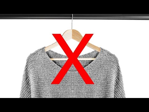 The Best Way to Hang a Sweater So It Doesn’t Get Stretched Out