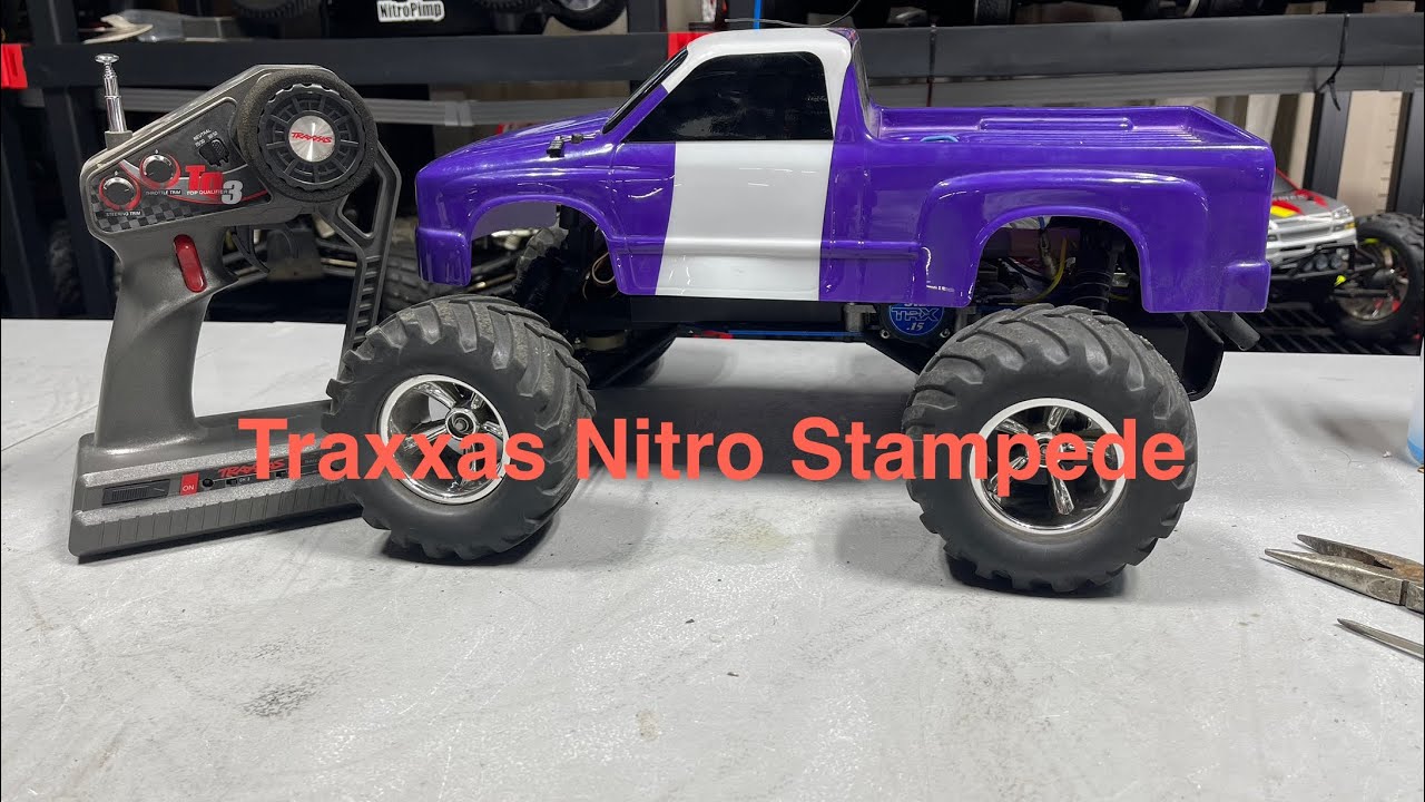 Сборка Traxxas Stampede Nitro