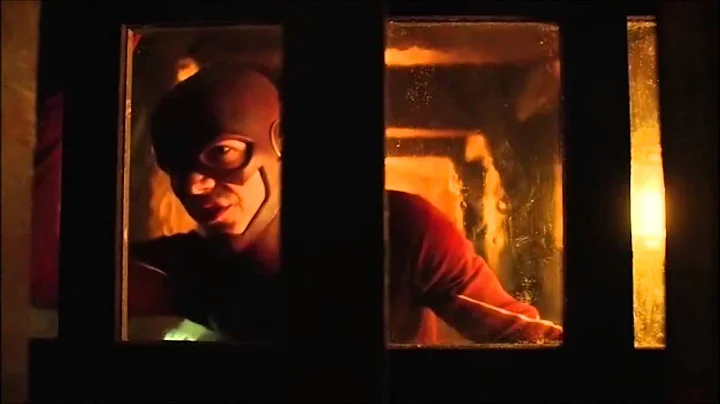 Arrow 3x23 the Flash Barry Appear and save Team Arrow