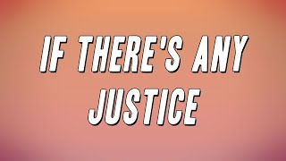 Lemar - If There's Any Justice (Lyrics)