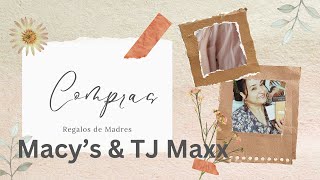 Compras TJ Maxx &amp; Macys