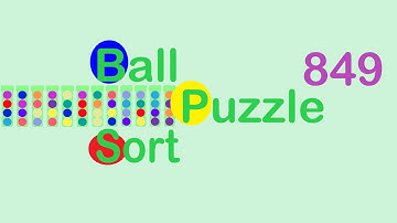 Ball Sort Puzzle Level 849