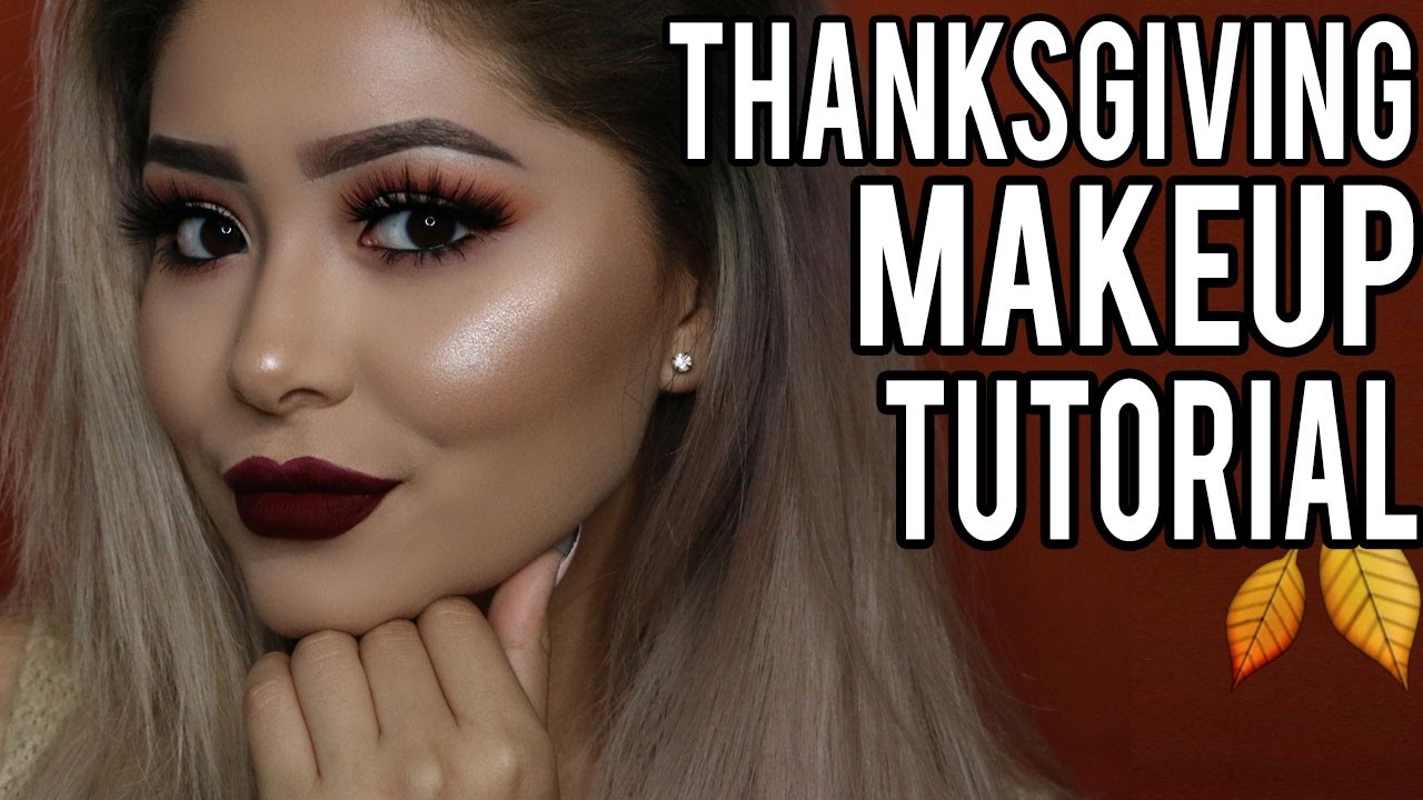 Thanksgiving Makeup Tutorial Daisy Marquez YouTube