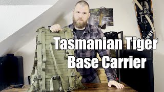 Tasmanian Tiger Base Carrier die Outdoor Lastenkraxe + Modular 65 Pack + Flap