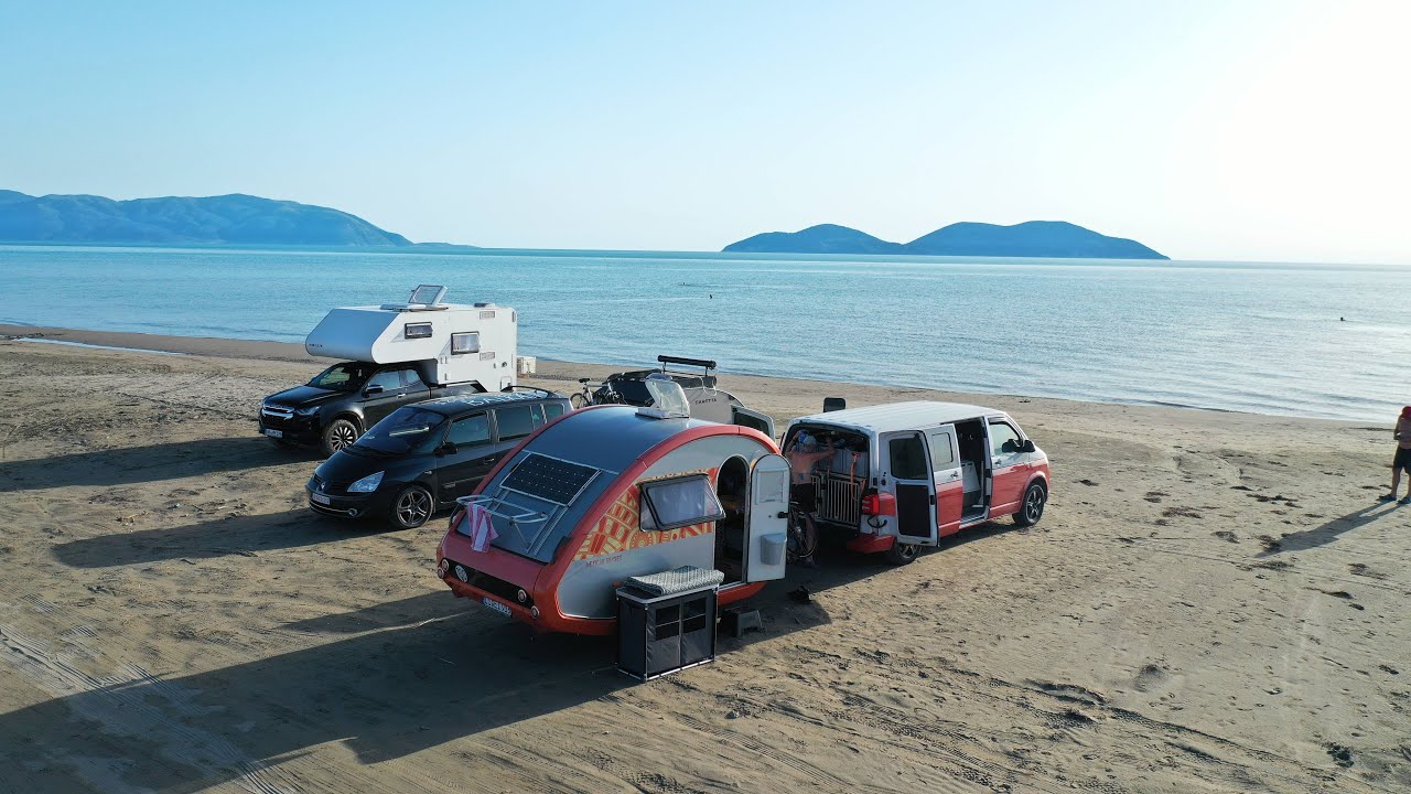 Hidrovor Beach Albanien, Balkan Tour 2025, Tag 9